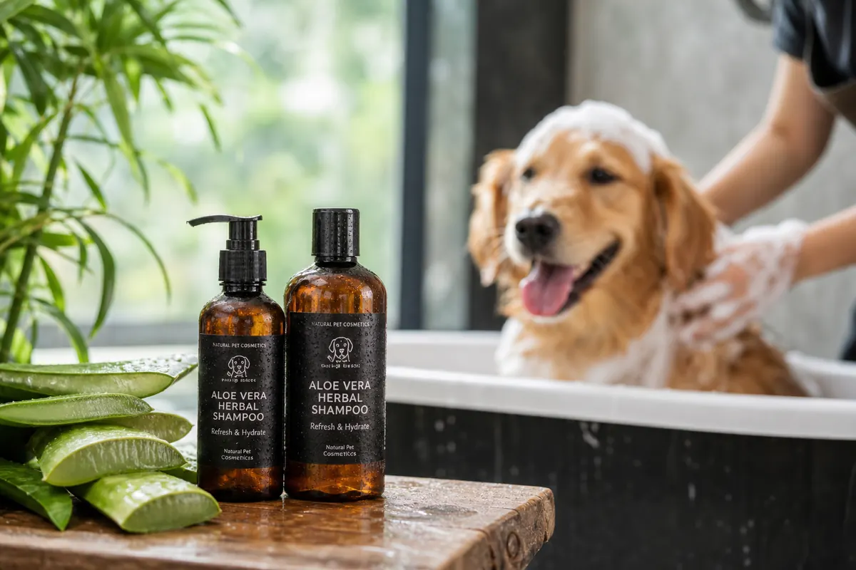Cosmétiques naturels pour animaux